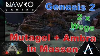 ARK Genesis 2 Mutagel einfach farmen  Mutagel Space Room  Mutagel farmen [upl. by Fronia]