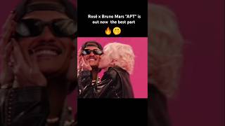 Rosé x Bruno Mars quotAPTquot is out now rosé brunomars apt fypシ pop song cover shortsfeed [upl. by Ahsuat]