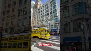 San Francisco street vibes Marekt St Ross [upl. by Enitsua]