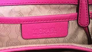 How to Spot a fake Michael Kors Handbag [upl. by Chapa]