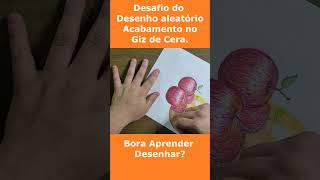 Como Desenhar com Giz de Cera Shorts [upl. by Haden]