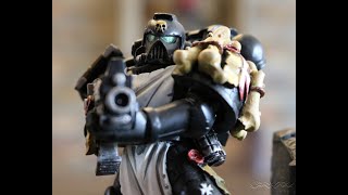 Sideshow Collectibles Warhammer 40000 Brother Gorgon of the Black Templars Space Marine Statue [upl. by Airdnassac563]