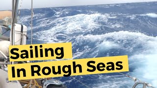 Sailing in Rough Seas  16 Squalls two KnockDowns amp 60 Knot Winds in the Bermuda Triangle [upl. by Lissie]