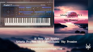 Arturia Prophet VS V Presets  Vicious Antelope  Sky Promise [upl. by Yrnehnhoj]