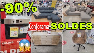 💯💣CONFORAMA 90 80 70 SOLDES 240124 promotion promo bonsplans conforama solde2024 solde [upl. by Adnarym712]