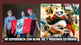 ¿FUE UN GRAN CONCIERTO DE BLINK 182 EN PERÚ ¿KUNG FU PANDA 4 PROMETE [upl. by Nochur]