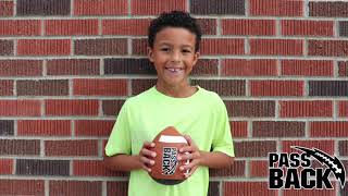 Peewee Composite Passback Football [upl. by Raama]