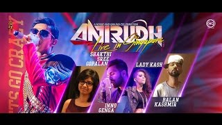 04 Aluma Doluma Anirudh Live In Singapore 20171080p [upl. by Henrik]