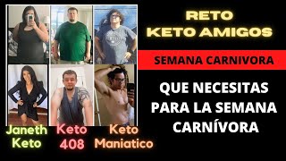 RETO KETOAMIGOS  SEMANA CARNIVORA  LISTA DE ALIMENTOS  QUE NECESITAS PARA LA DIETA CARNIVORA [upl. by Raleigh294]