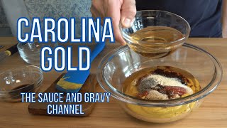 Carolina Gold Barbecue Sauce  Yellow Mustard Barbecue Sauce  Homemade Southern BBQ Sauce Recipe [upl. by Sholes379]