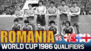 ROMANIA World Cup 1986 Qualification All Matches Highlights  Road to Mexico [upl. by Amadus]