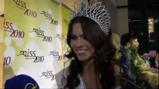 Miss Slovensko 2010 Interview [upl. by Redlac479]