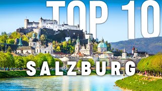 10 BEST Things To Do In Salzburg  Salzburg Travel Guide [upl. by Ayhdnas]