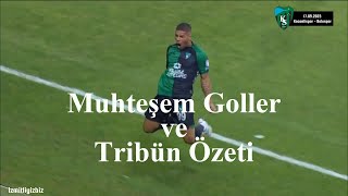 Kocaelispor 21 Boluspor  Muhteşem Goller ve Tribün Özeti [upl. by Wahlstrom]