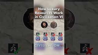 Civ 6  How Luxury Resources Work [upl. by Gould698]