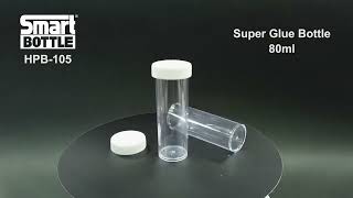 2g 60ml 80ml 100ml Plastic Bottle Sample Jars SelfStanding Tubes with Screw Caps [upl. by Yejus]