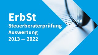 Erbschaftssteuer in der Steuerberaterprüfung 2013 – 2022 [upl. by Marleen445]