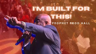 I’m Built For This Prophet Todd Hall At United Nations Church With Prophesying [upl. by Weixel151]