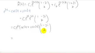 Complex Eigenvalues [upl. by Ahseenal]