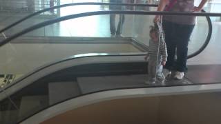 Baby on escalator [upl. by Etselec]