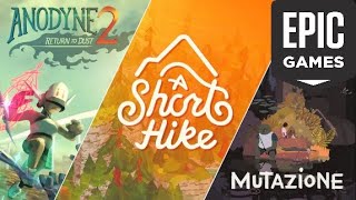 Миниобзор на Anodyne2A Short Hike и Mutazione Эпическая халява 3 [upl. by Eeleimaj427]