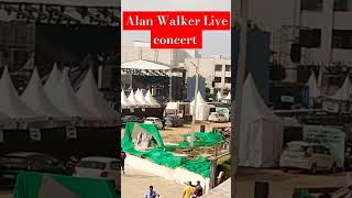 Alan Walker Live Concert Reach Airia Mall Gurgaon trending music concert alanwalker shorts [upl. by Hildegaard]