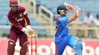 India vs West Indies 5th ODI 2011 at Kingston [upl. by Suiramad]