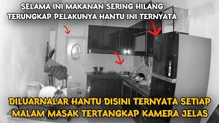 AMPUNN  PASANG CCTV DI DAPUR LIHAT HASINYA BIKIN KAGET NGGA MASUK AKAL HANTU MASAK TEREKAM JELAS [upl. by Ellirehs69]