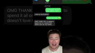 Texting Random Numbers📱😂 You Have Three Wishes…⭐️⭐️⭐️ comedy funny text prank [upl. by Atnuhs]