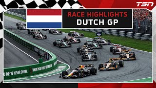 F1 RACE HIGHLIGHTS Dutch Grand Prix [upl. by Hamilton]