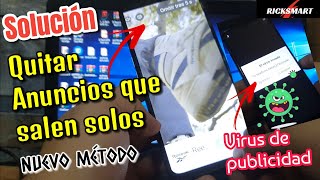 ✅ Como quitar los anuncios publicidad que aparece solo de la nada de tu celular sin borrar nada [upl. by Eadwine]