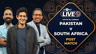 Cricbuzz Live World Cup  Heartbreak for Pakistan SouthAfrica win a thriller [upl. by Iturhs]