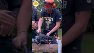 FAIL Estart macht Mucken parkside kettensäge gartenarbeit shorts [upl. by Suiddaht211]