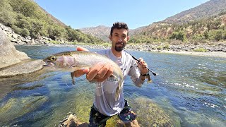 Overnight Wild Trout Catch and Cook in Remote Wilderness [upl. by Gosnell272]