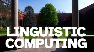 Master degree in Linguistic Computing [upl. by Marzi]