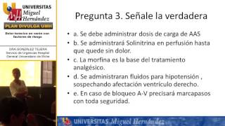 CASO 2 DOLOR TORÁCICO EN VARÓN CON FACTORES DE RIESGO [upl. by Nnayrrehs108]