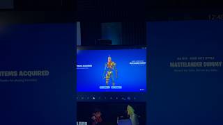 HOW TO GET WASTELANDER DUMMY SKIN IN FORTNITE [upl. by Pradeep203]