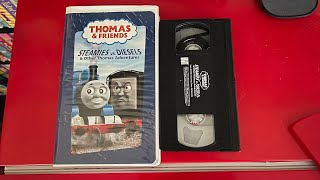 Opening And Closing To Thomas amp Friends Steamies Vs Diesels 2004 VHS Side Label 240 [upl. by Ku997]