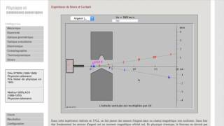 Simulation Animation  lexpérience de Stern et Gerlach précession de Larmor CCP Physique 2016 [upl. by Eirelam593]