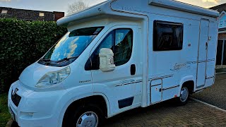 For Sale Elddis Sunseeker 1152008 45k miles 2 berth 2 belts manual [upl. by Anaid48]