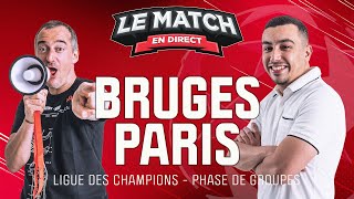 🔴 Bruges  Paris  Ligue des champions  Le Match en direct Football [upl. by Dalli]