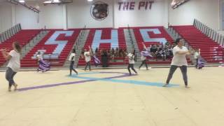 Las Cruces High School Winterguard 2016 [upl. by Ativoj]