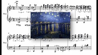 Starry Starry Night  Easy Piano Transcription [upl. by Obeng12]