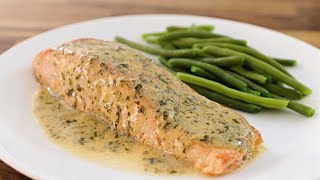 Salmon with Lemon Butter Sauce [upl. by Michi]