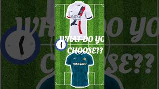 PSG VS OM  Kit Battle football footballjersey kit psg olympiquemarseille [upl. by Elsy]