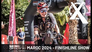 FINISHLINE l’émission du BikingMan Origine X 2024 au Maroc 🇲🇦 [upl. by Annohsal]