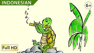 Turtles Flute Learn Indonesian Bahasa with subtitles  Story for Children quotBookBoxcomquot [upl. by Graehme373]