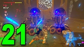 Zelda Breath of the Wild  Part 21  Vah Naboris Dungeon [upl. by Pope613]