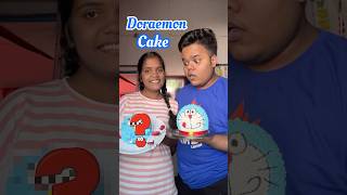 My Sister Vs Me  Who will make the best Doraemon Cake shorts [upl. by Ede]