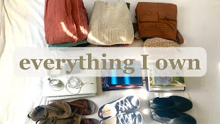 Everything I Own  Extreme Minimalist Mom of 4  Extreme Minimalism  Minimalism amp Motherhood [upl. by Cleti]